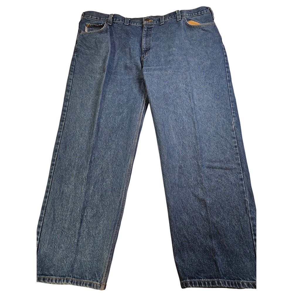 Vintage 90s Carhartt B17 Relaxed Fit Jeans 50x30 USA Heavy Denim Broken In